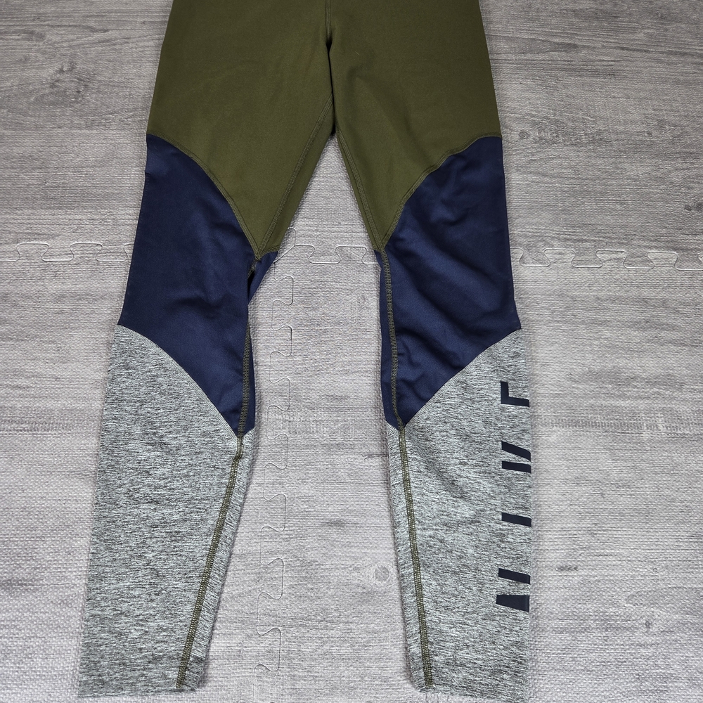 Nike Olive Dri-FIT Performance Top with White Logo